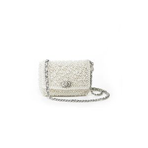 Anteprima Crossbody Wire Bag - Cream